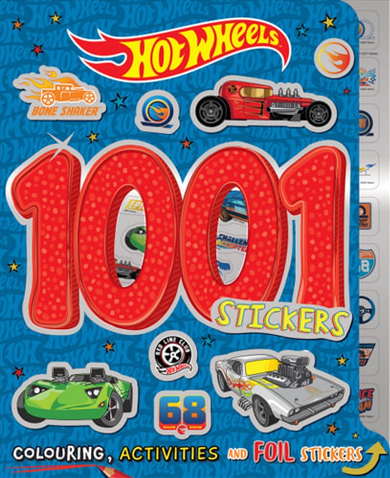 Hot Wheels: 1001 Stickers/Product Detail/Stickers