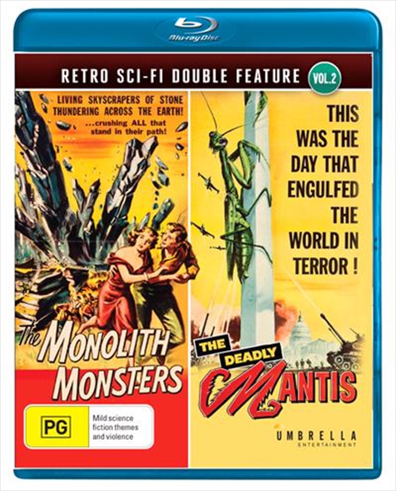 Monolith Monsters / The Deadly Mantis - Vol 2  Retro / Sci-Fi Double, The/Product Detail/Sci-Fi