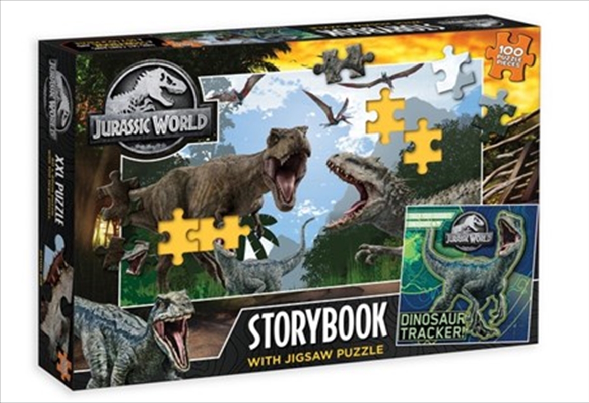 Jurassic World - Storybook With Puzzle/Product Detail/Film and TV