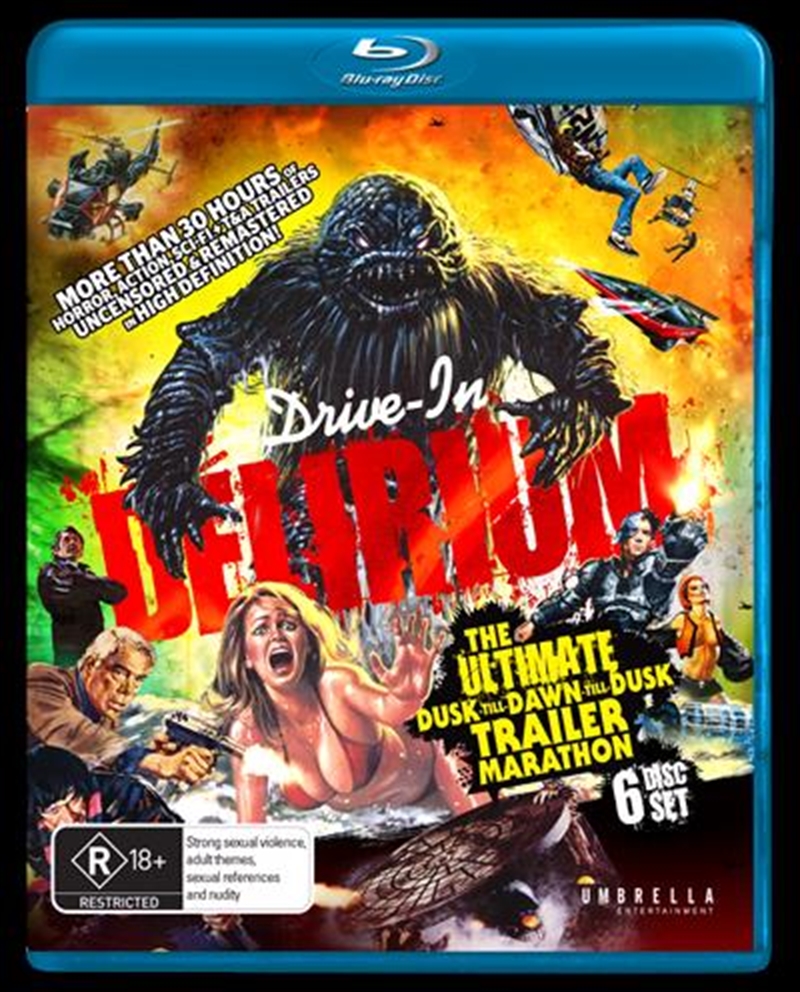 Drive-In Delirium  Ultimate Dusk-Til-Dawn-Til-Dusk Trailer Marathon/Product Detail/Horror