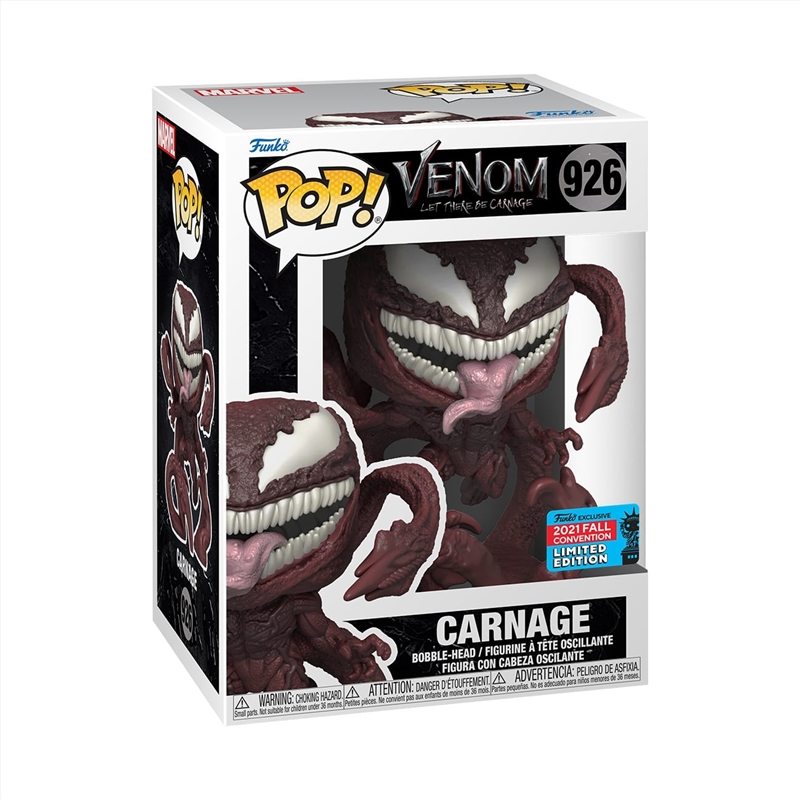 Venom - Carnage Pop! NY21 RS/Product Detail/Convention Exclusives
