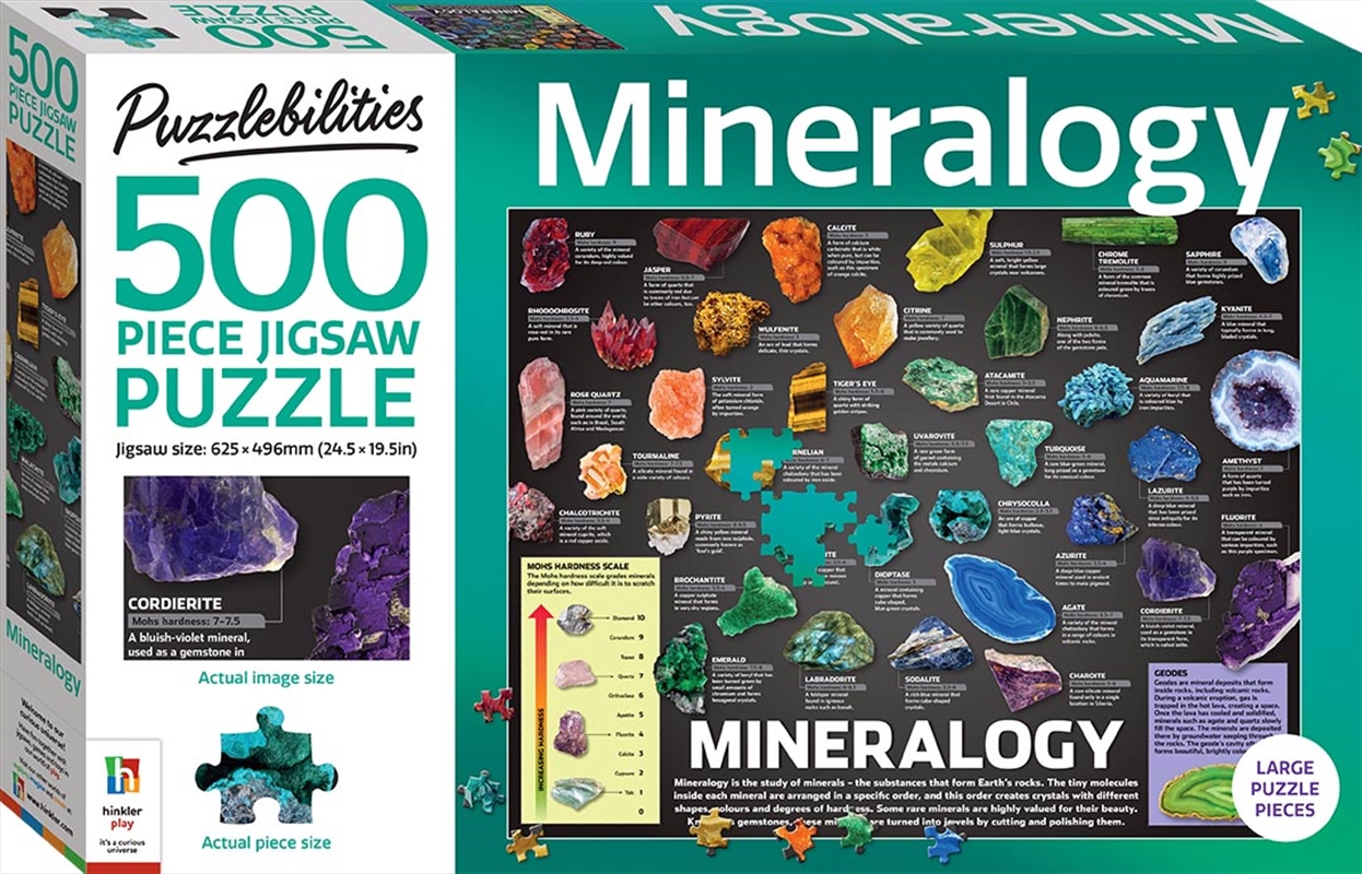 Puzzlebilities: Mineralogy Jigsaw/Product Detail/Education and Kids