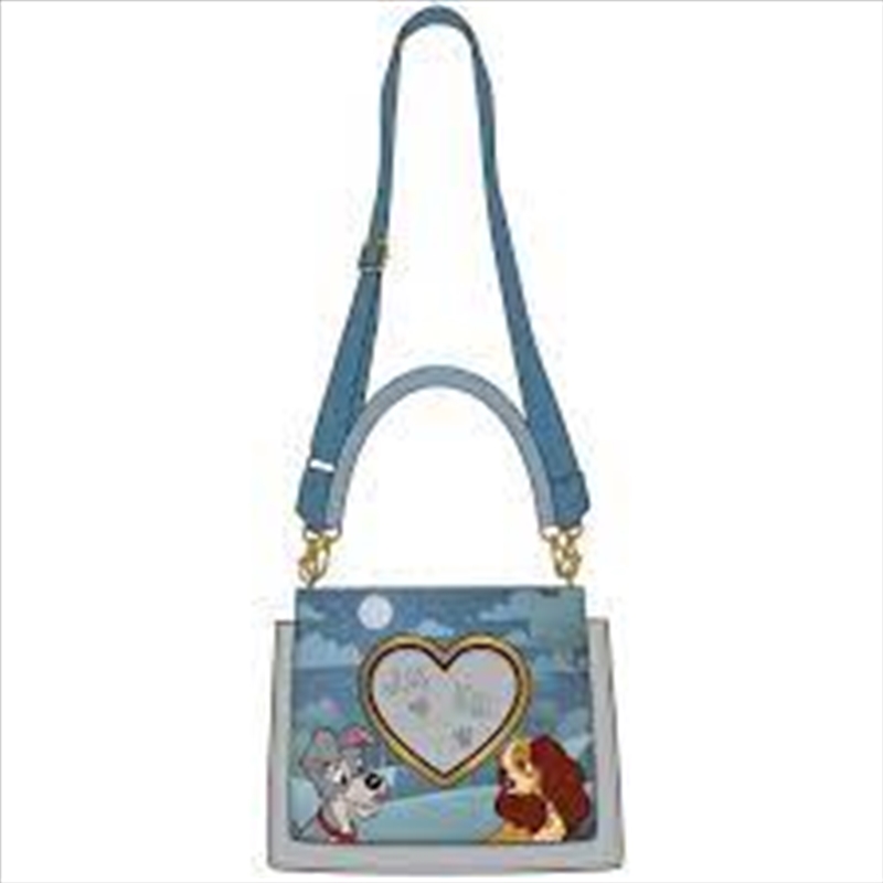 Buy Loungefly Lady And The Tramp Wet Cement Crossbody Bag, Apparel