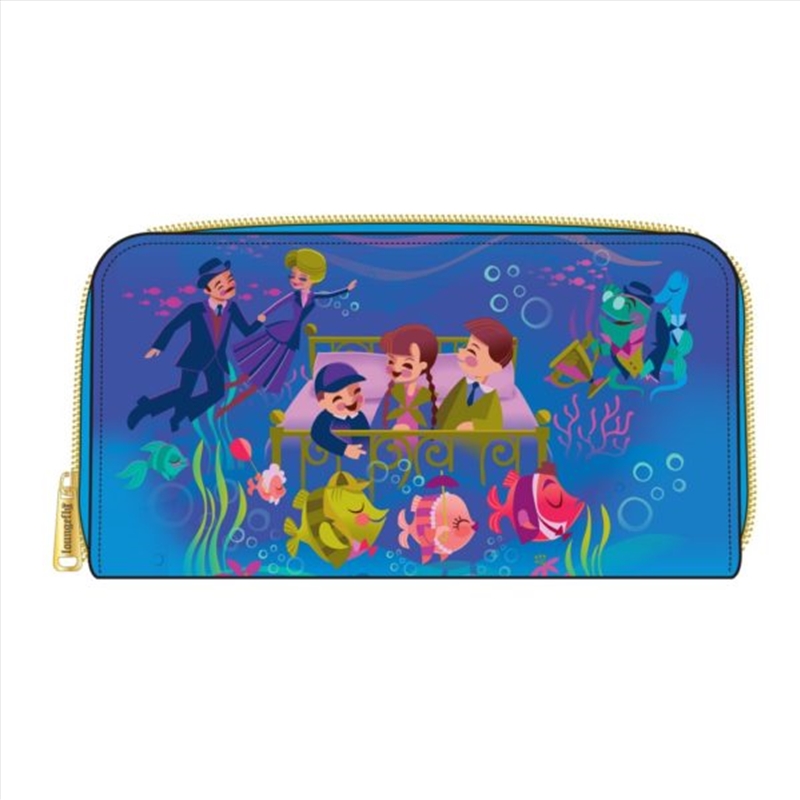 Loungefly - Bedknobs And Broomsticks Underwater Zip Purse/Product Detail/Wallets