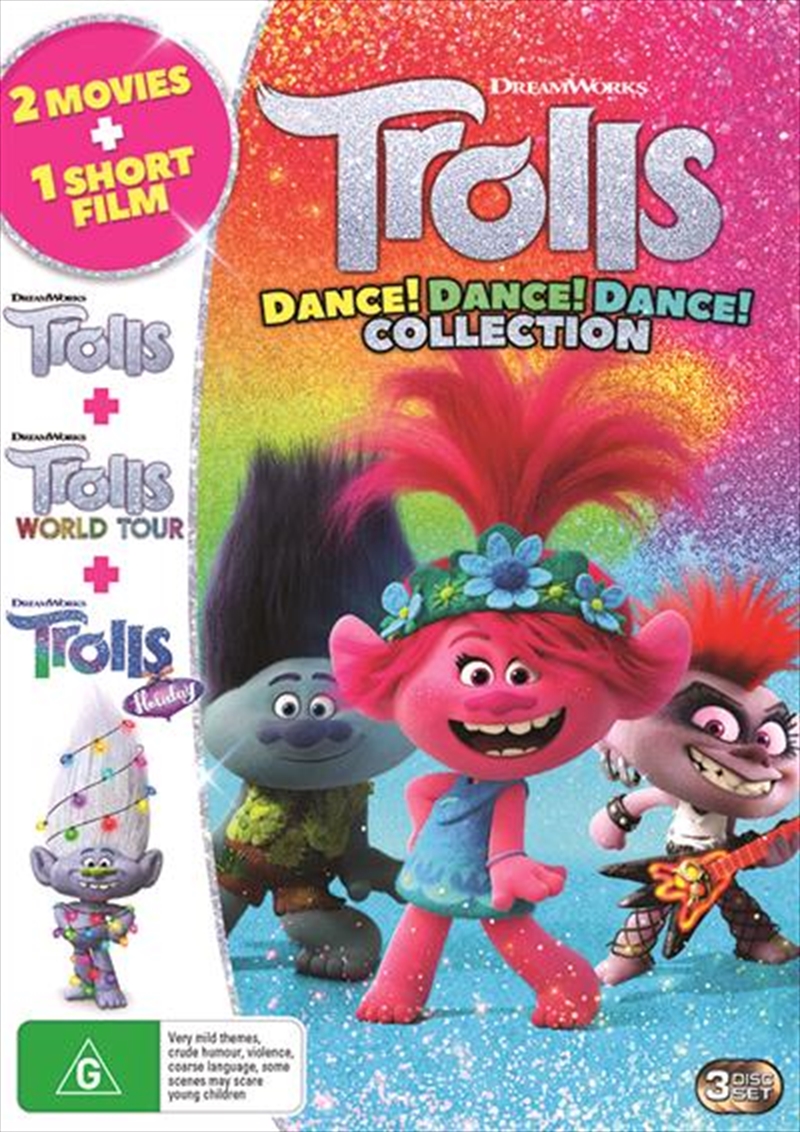 Trolls / Trolls - World Tour / Trolls Holiday | Dance! Dance! Dance! Collection | DVD