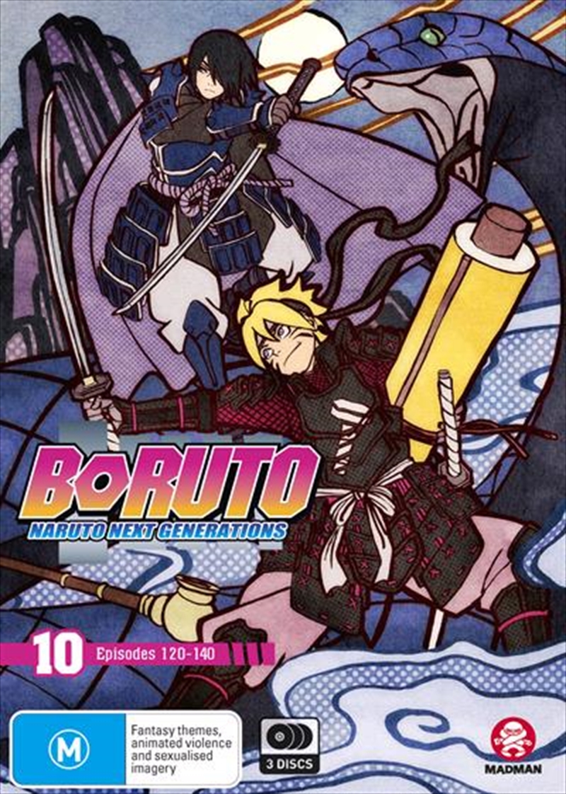 Boruto - Naruto Next Generations - Part 10 - Eps 120-140/Product Detail/Anime
