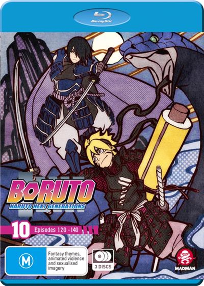 Boruto - Naruto Next Generations - Part 10 - Eps 120-140/Product Detail/Anime