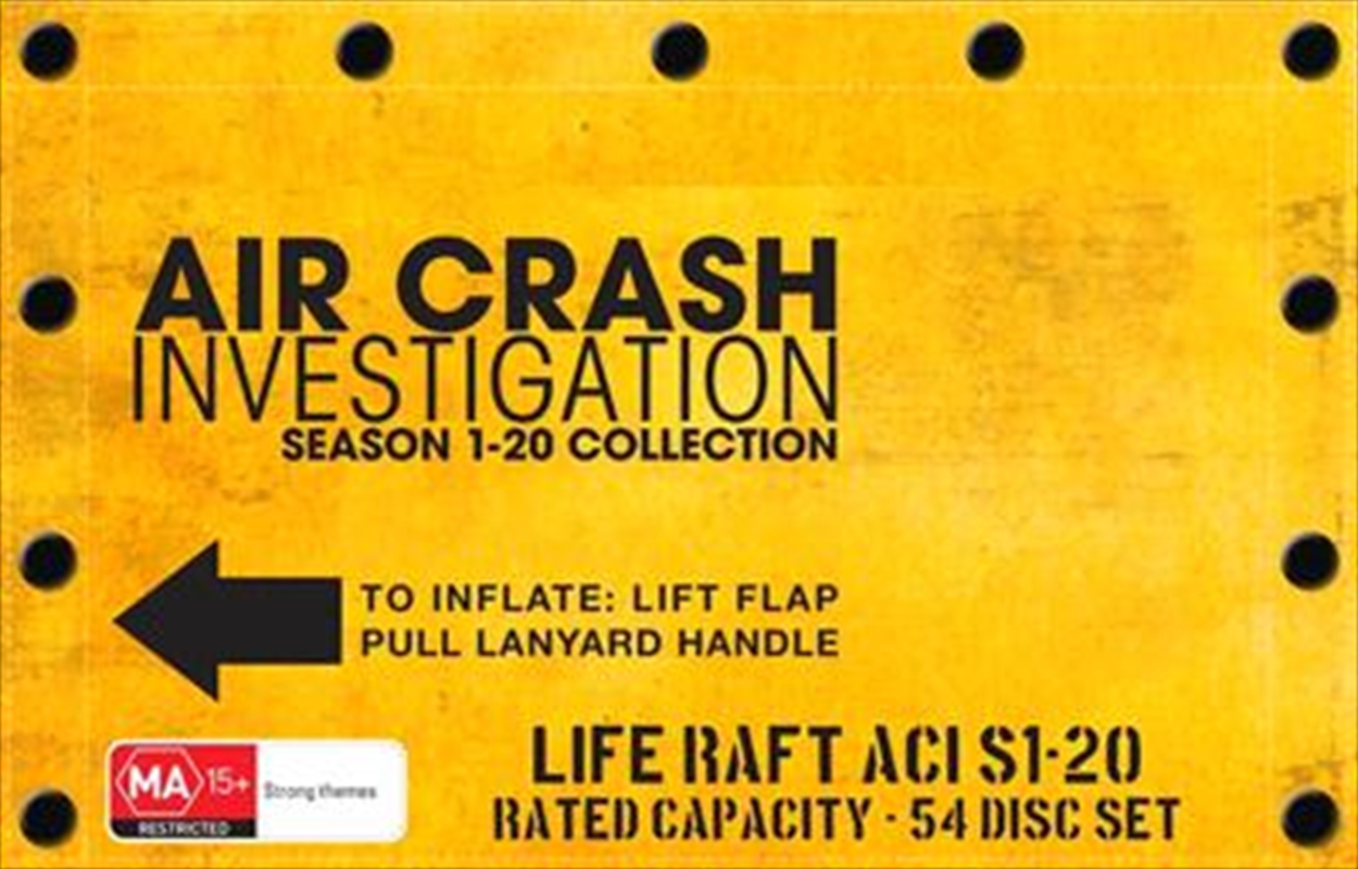 Air Crash Investigations - Season 1-20 | DVD