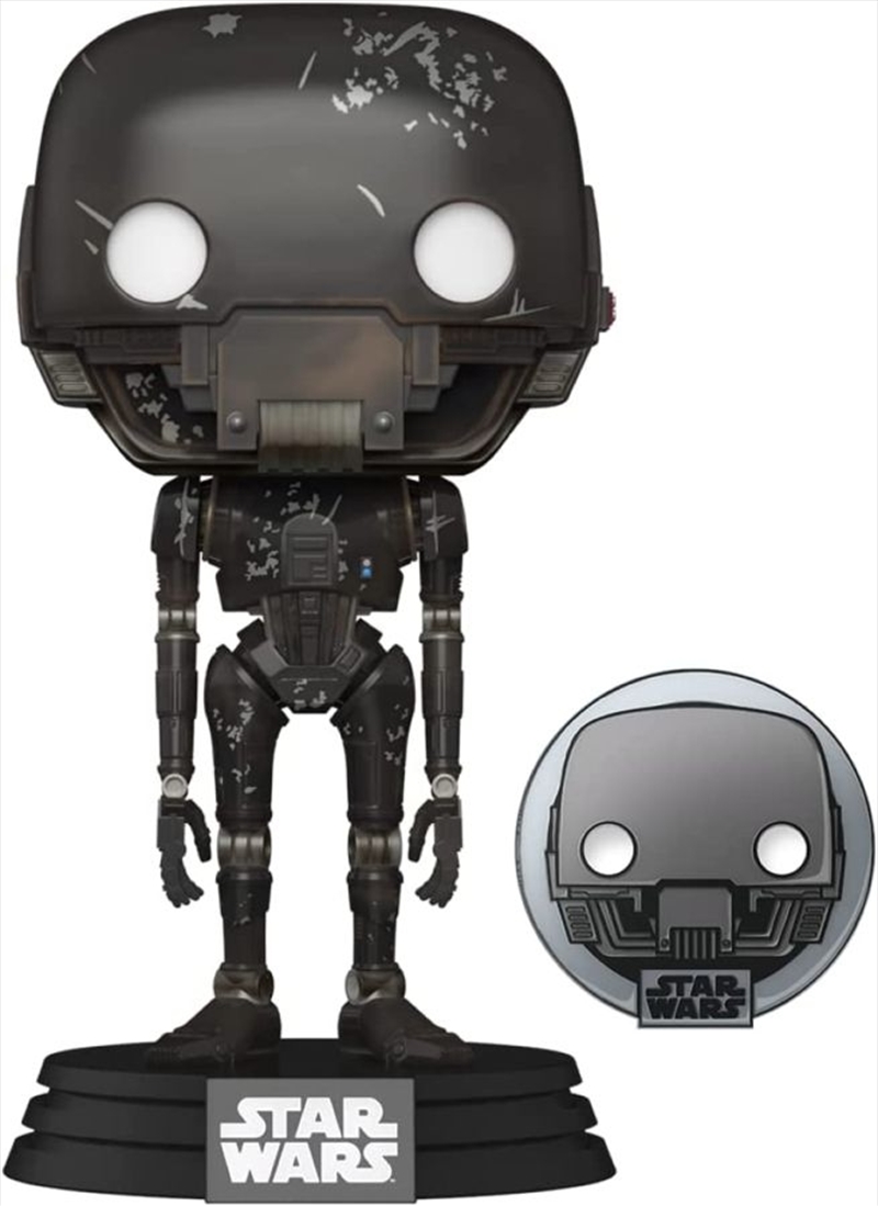 Star Wars: Across the Galaxy - K-2SO US Exclusive Pop! Vinyl with Pin [RS]/Product Detail/Movies