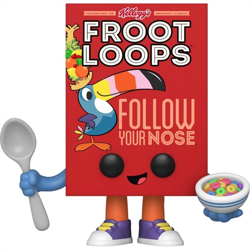 Kelloggs - Froot Loops Cereal Box Pop! Vinyl/Product Detail/Standard Pop Vinyl