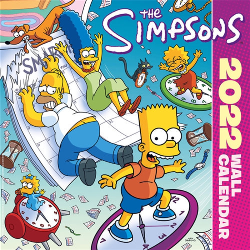 Simpsons Christmas Special 2022 Buy Simpsons 2022 Square Calendar, Calendars | Sanity
