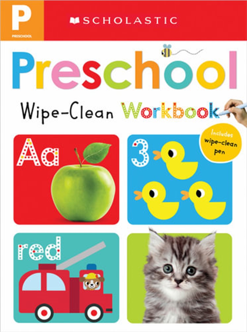 Preschool Wipe Clean Workbook/Product Detail/Kids Activity Books
