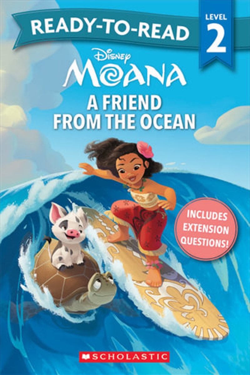 Moana A Friend from the Ocean - Ready-to-Read Level 2/Product Detail/Fantasy Fiction