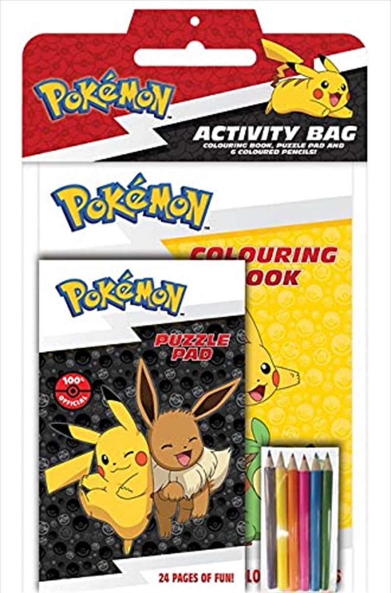 Pokemon: Activity Bag/Product Detail/Arts & Crafts Supplies