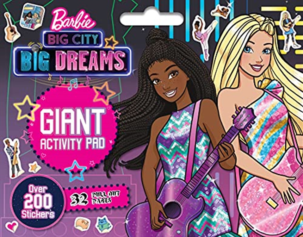 Barbie: Big City, Big Dreams: Giant Activity Pad (Mattel)/Product Detail/Arts & Crafts Supplies