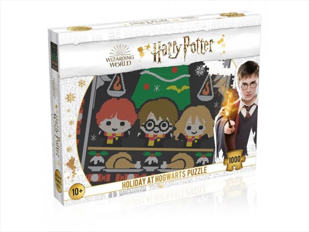 Harry Potter - Christmas at Hogwarts 1000 Piece Jigsaw Puzzle | Merchandise