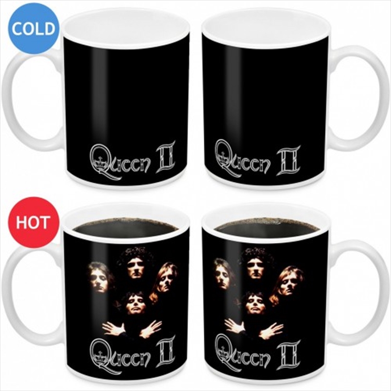 Queen II Album Heat Change Mug | Merchandise