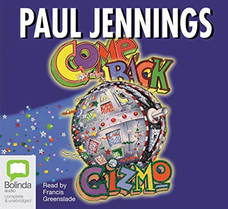 Come Back Gizmo/Product Detail/Childrens Fiction Books