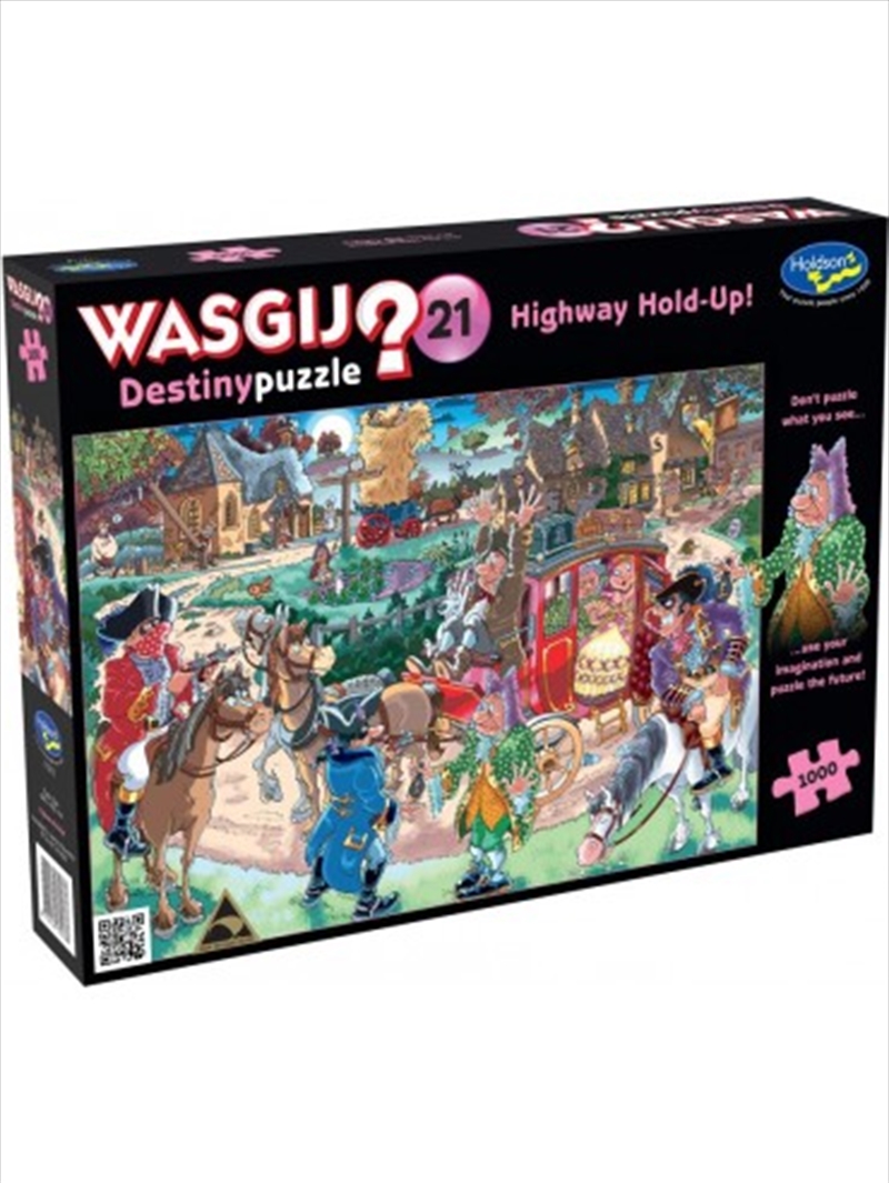 Wasgij Destiny 21 Highway Hold Up 1000 Piece Puzzle/Product Detail/Art and Icons