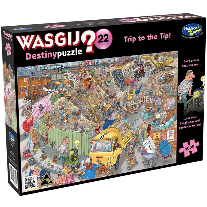 Wasgij 1000 Piece Puzzle Mystery No.22 Trip to the Tip/Product Detail/Art and Icons