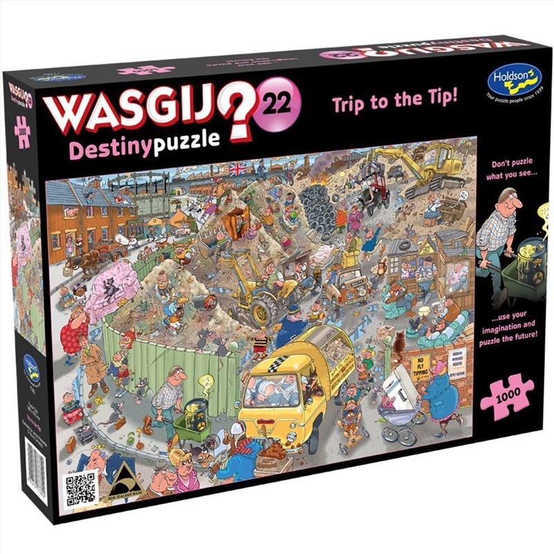 Wasgij 1000 Piece Puzzle Mystery No.22 Trip to the Tip/Product Detail/Art and Icons
