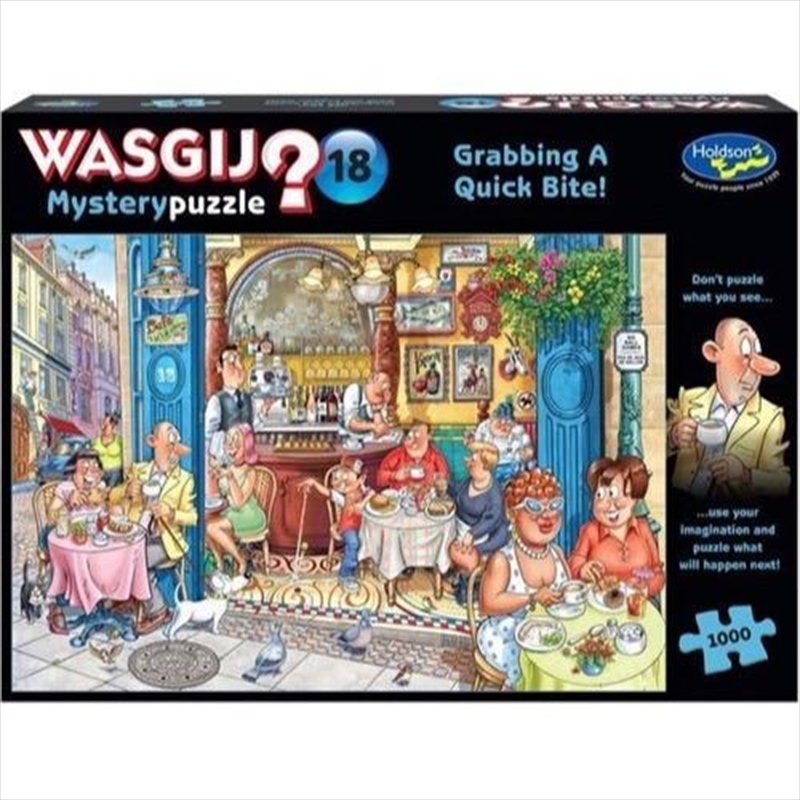 Wasgij? Mystery 18 Quick Bite 1000 Piece Puzzle/Product Detail/Art and Icons