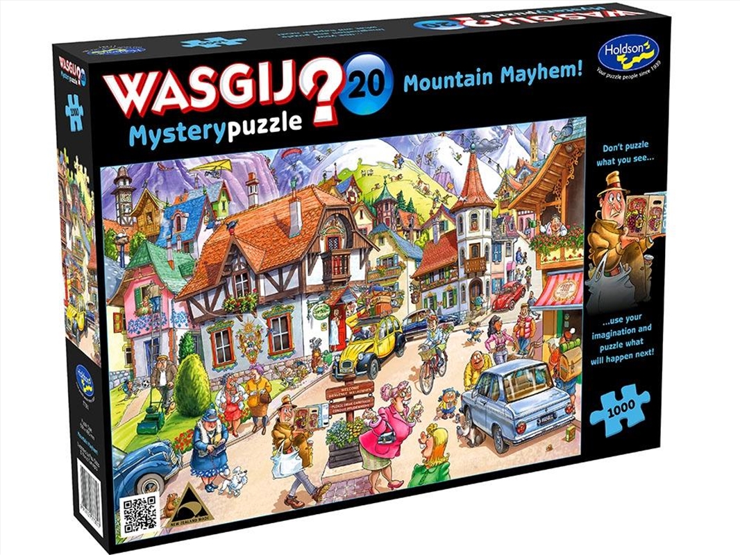 Wasgij Mystery 20 - Mountain Mayhem! - 1000 Piece Jigsaw/Product Detail/Destination