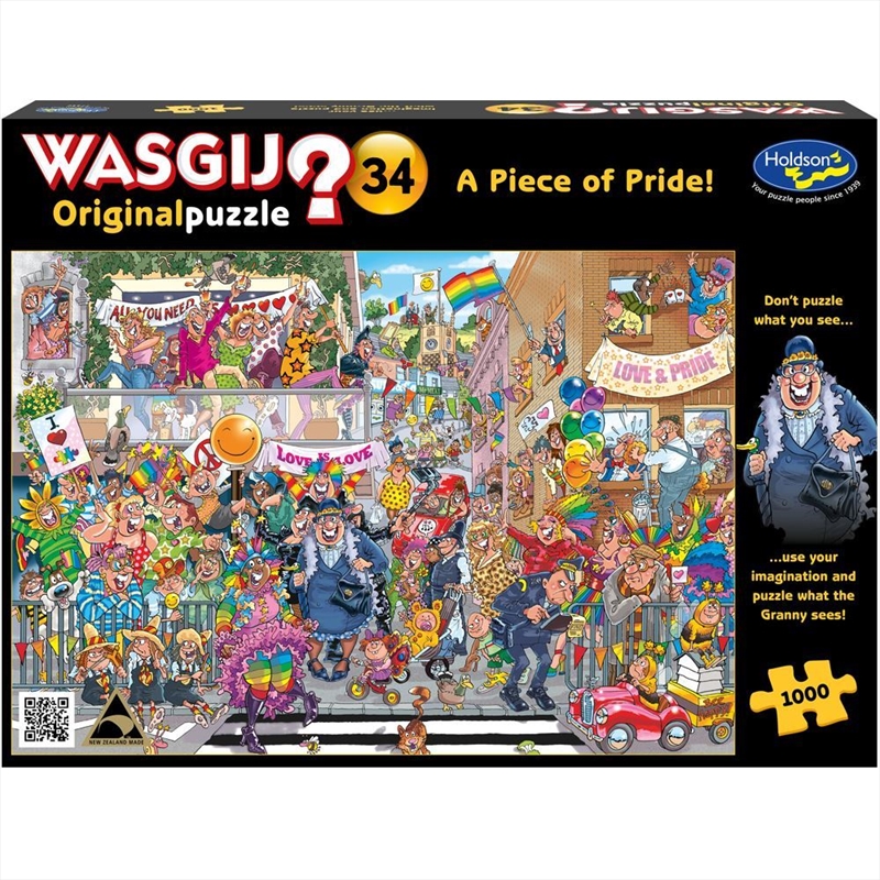 Wasgij Original 34 - A Piece of Pride 1000 Piece Jigsaw Puzzle/Product Detail/Art and Icons