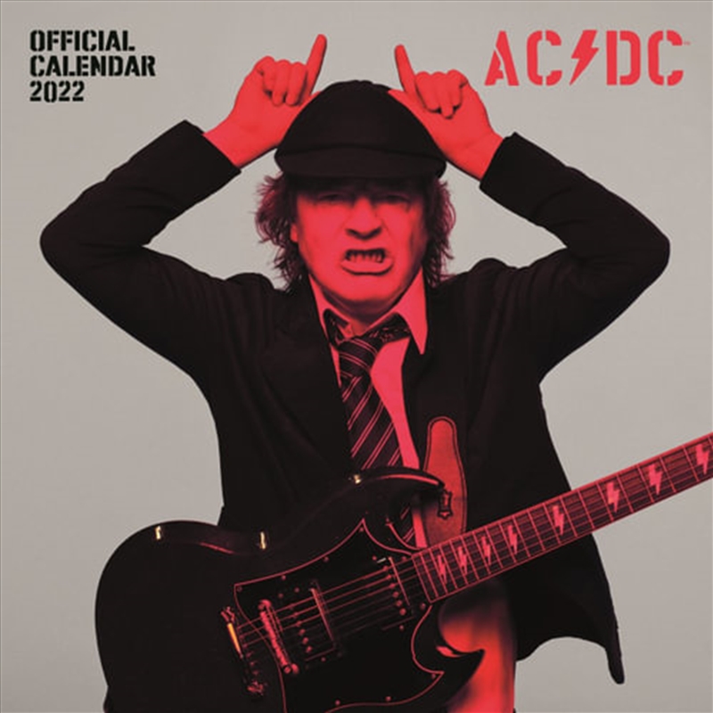Buy AC/DC 2022 Square Calendar, Calendars | Sanity