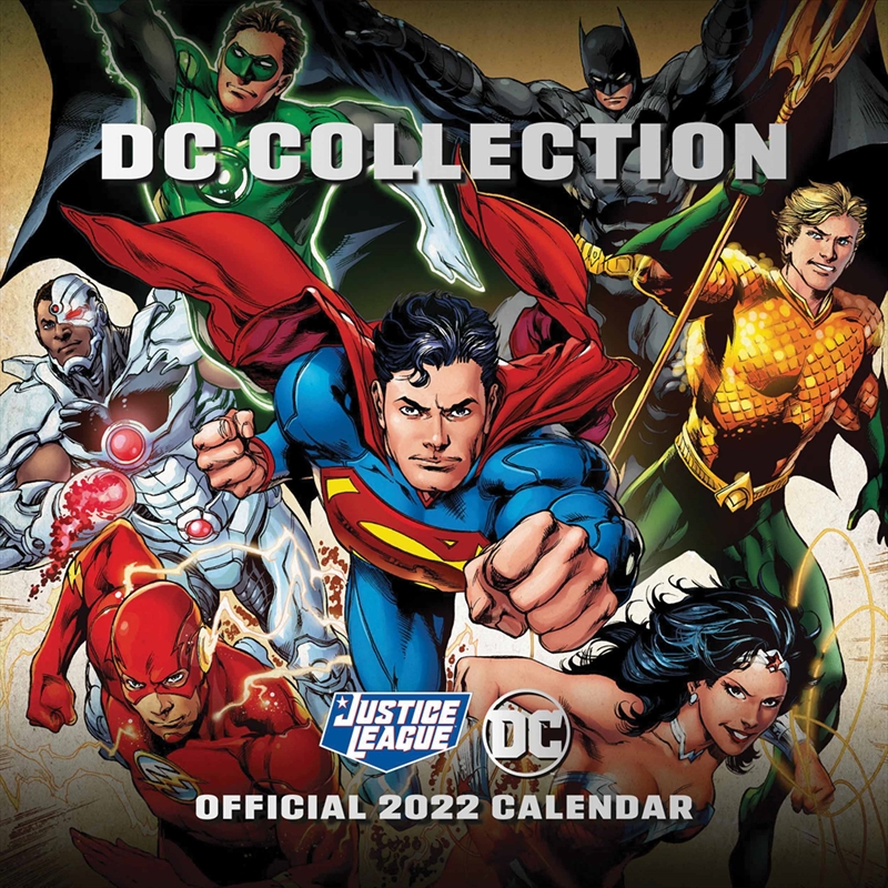 DC Comics 2022 Square Calendar/Product Detail/Calendars & Diaries