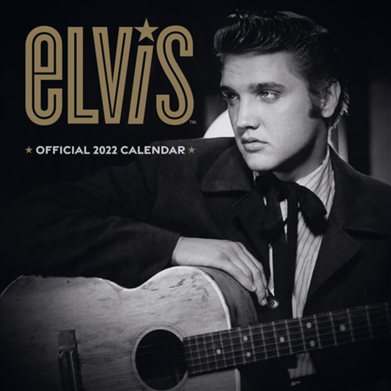 Elvis 2022 Square Calendar/Product Detail/Calendars & Diaries
