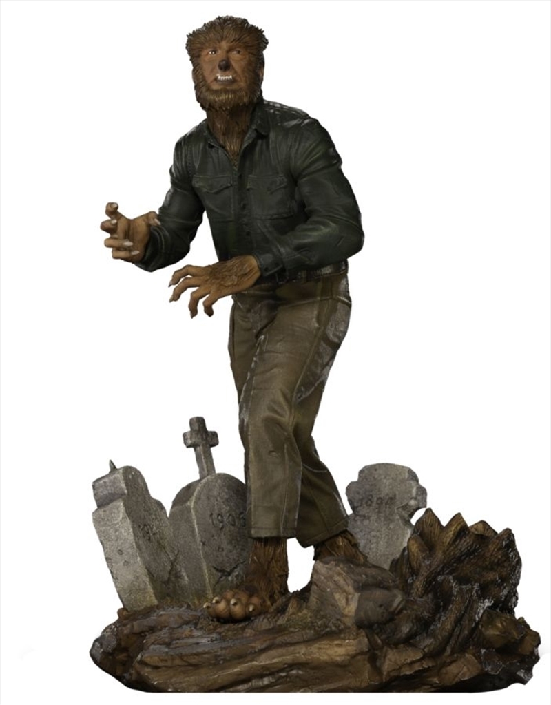 Universal Monsters - Wolf Man Deluxe 1:10 Scale Statue | Merchandise