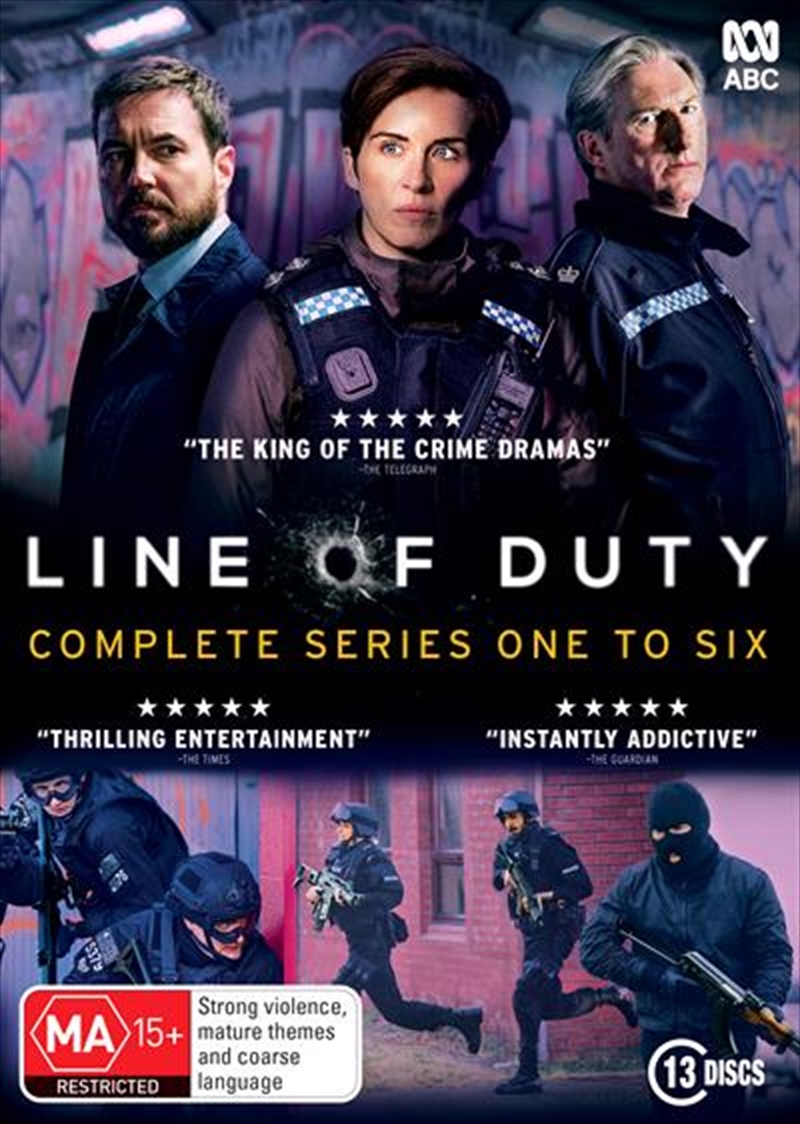 Line Of Duty - Season 1-6  Boxset DVD/Product Detail/Drama