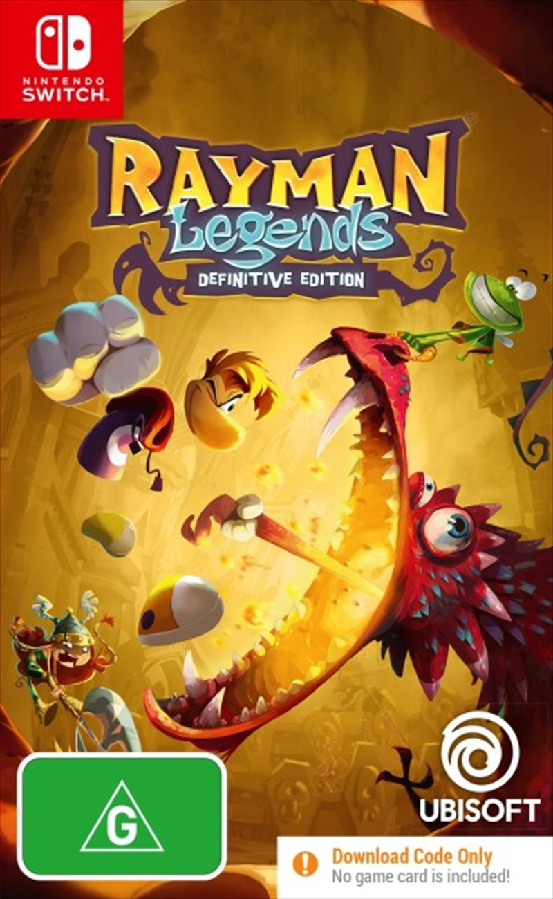 Rayman Legends Definitive Edition (Code in Box)/Product Detail/Action & Adventure