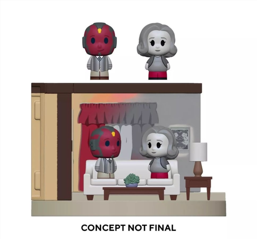 WandaVision - 60’s Couch US Exclusive Mini Moment [RS]/Product Detail/TV