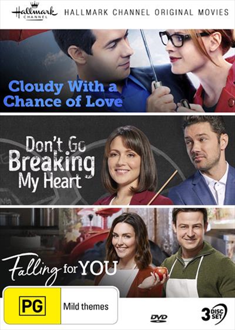 Hallmark - Cloudy With A Chance Of Love / Don't Go Breaking My Heart / Falling For You - Collection | DVD