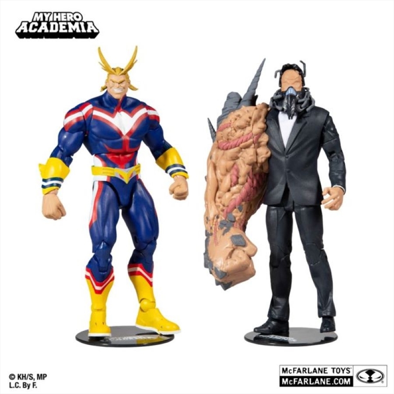 My Hero Academia - All Might vs All For One Action Figure 2-Pack | Merchandise