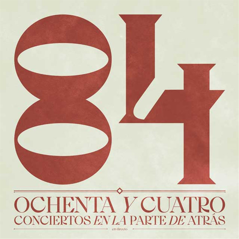 Ochenta Y Cuatro Conciertos En/Product Detail/Pop