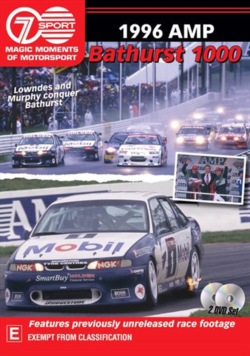 Magic Moments Of Motorsport - 1996 Amp Bathurst 1000 | DVD