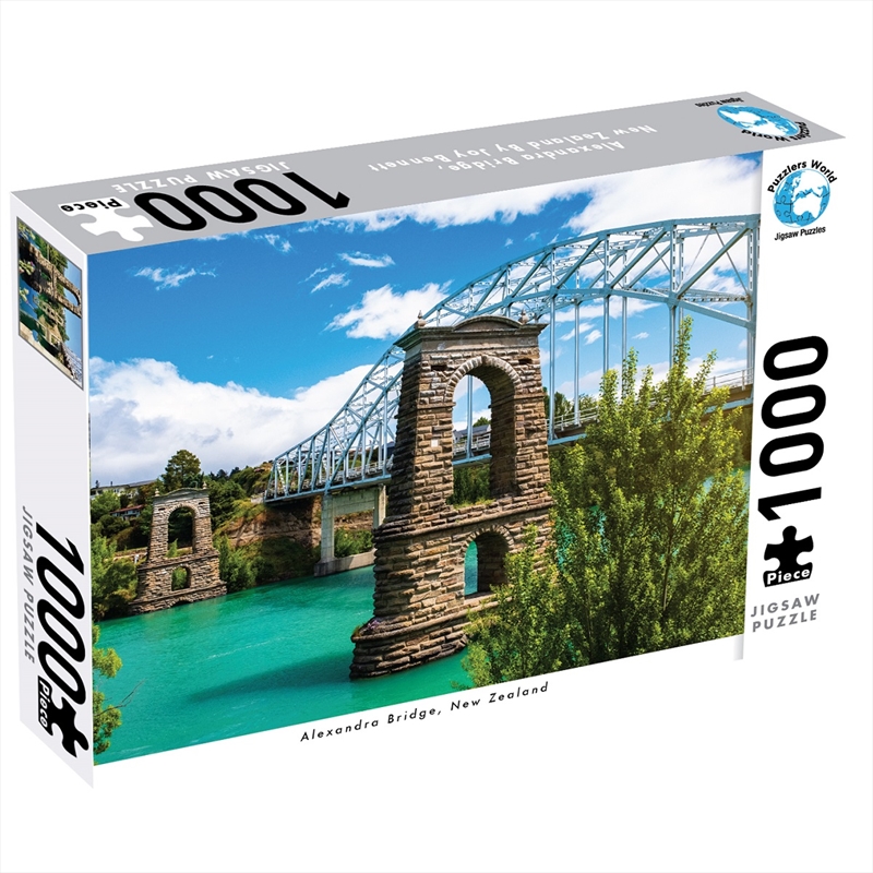 Puzzlers World 1000 Piece Alexandra Bridge By Joy Bennett, NZ | Merchandise