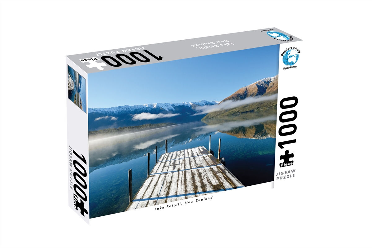 Puzzlers World 1000 Piece Lake Rotoiti, NZ | Merchandise