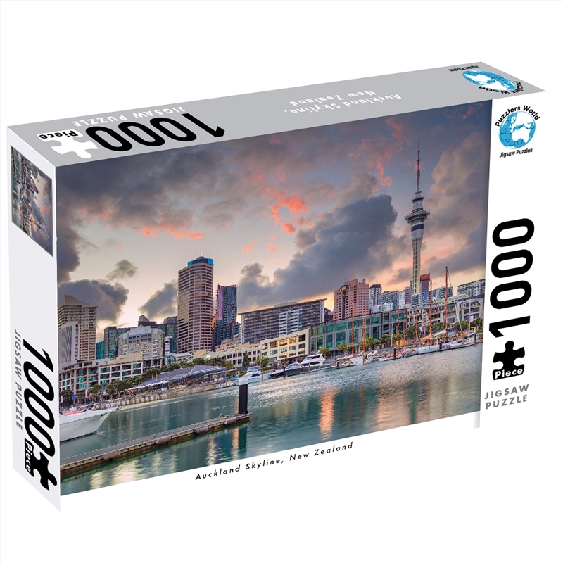 Puzzlers World 1000 Piece Auckland Skyline, NZ/Product Detail/Destination