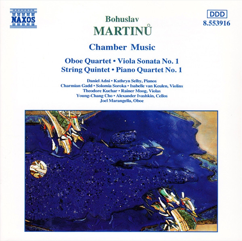 Martinu: Chamber Music - Oboe Quartet/Product Detail/Classical