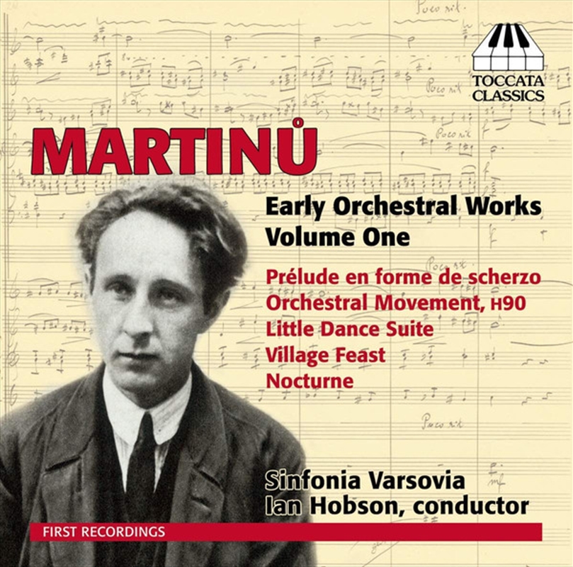 Martinu: Early Orch Wks: Vol1/Product Detail/Classical
