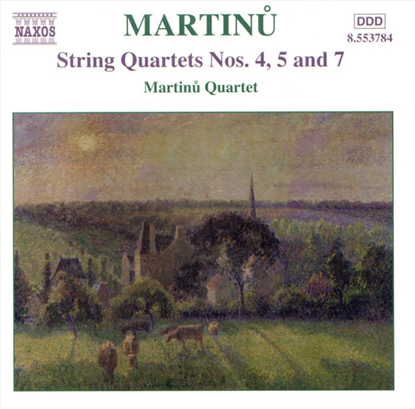 Martinu: String Quartets No 4, 5 & 7/Product Detail/Classical