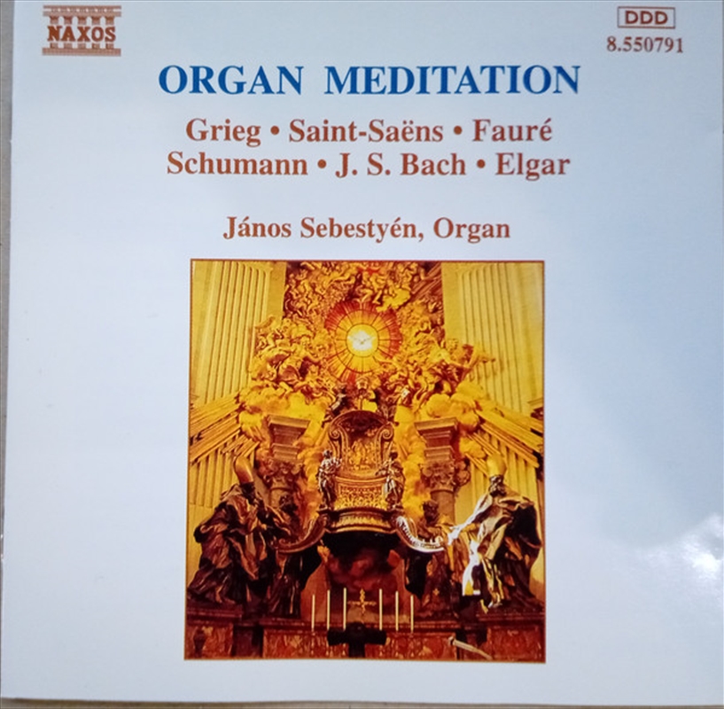 Organ Meditation/Product Detail/Instrumental