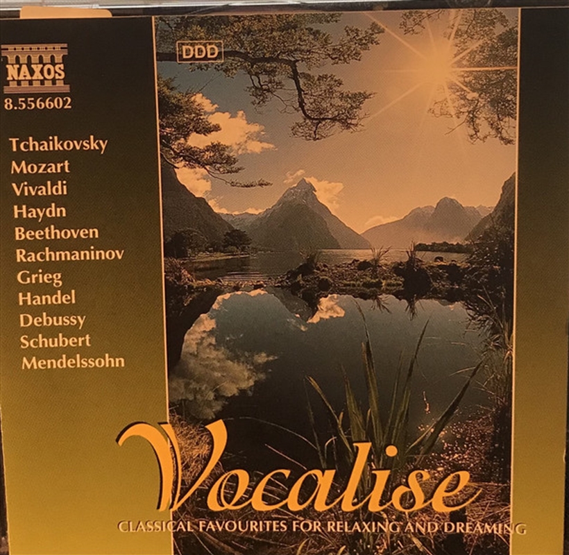 Vocalise-Relaxing And Dream/Product Detail/Specialist