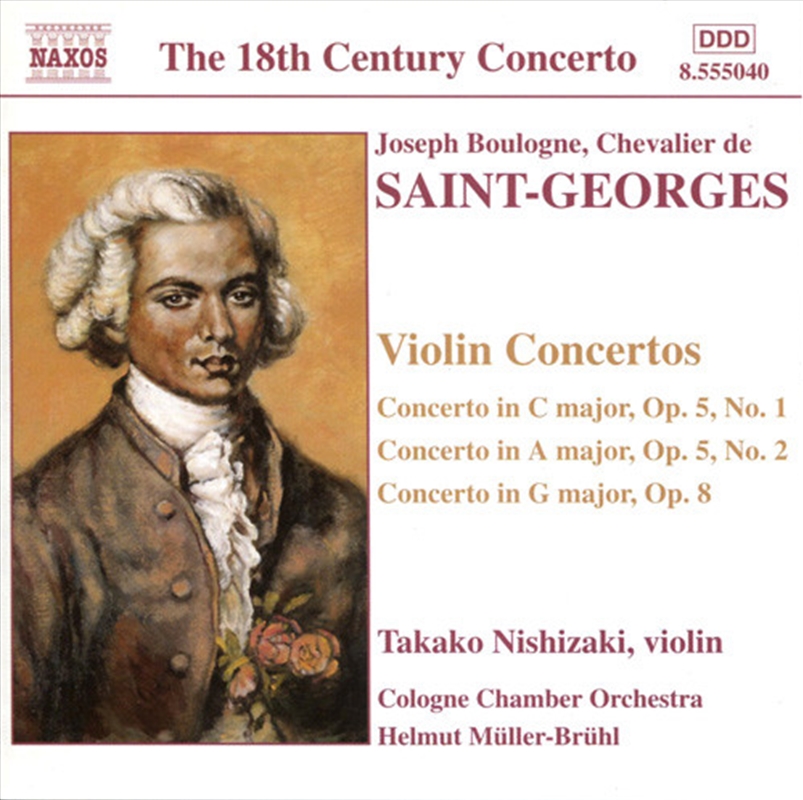 Saint-Georges: Violin Concerto/Product Detail/Classical