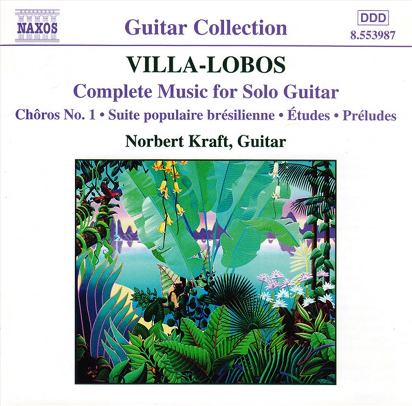 Villa-Lobos: Guitar Music/Product Detail/Instrumental