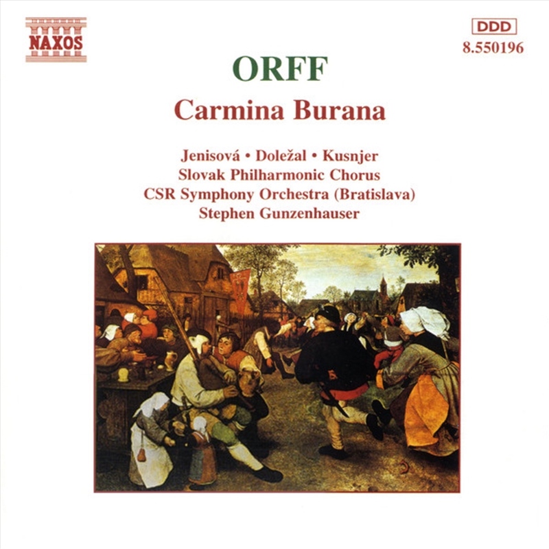 Orff:Carmina Burana/Product Detail/Classical